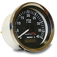 ATHA-40 Alternator Signal Analog Tachometer/Hourmeter