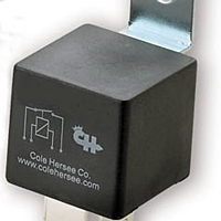 20A 24V Form C Relay, diode suppression